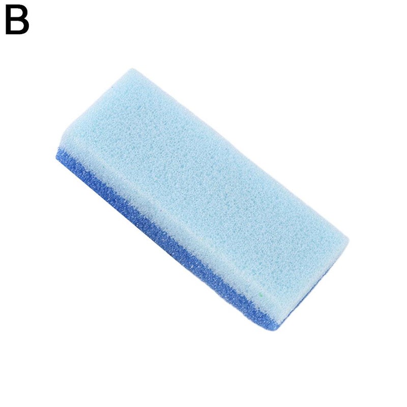 Foot cleaning PU pumice foam foot file to remove dead skin and scrub small squares